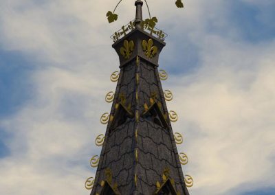 3d render c4d big ben cupula