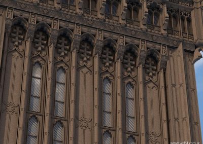 3d render c4d big ben detalle ventanas