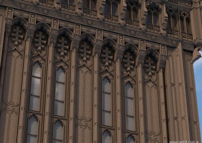 3d render c4d big ben detalle ventanas