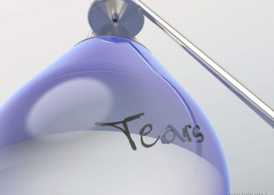 3d render c4d tears inferior