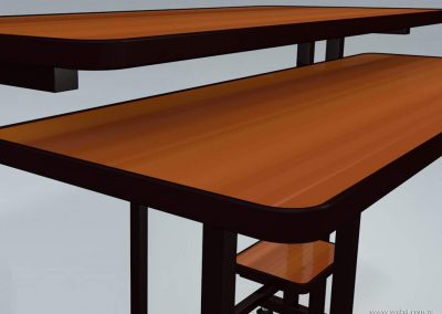 3d render c4d mesa para pc tablas