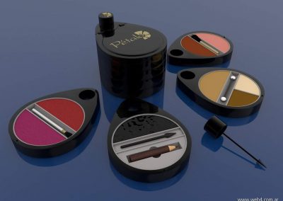 3d render c4d kit maquillaje facial