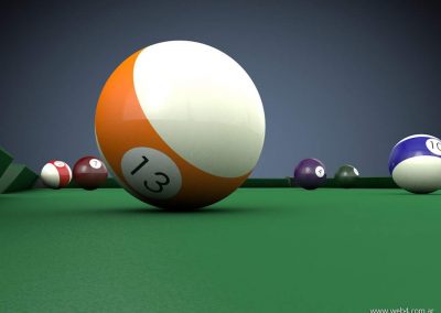 3d render c4d pool bola 13