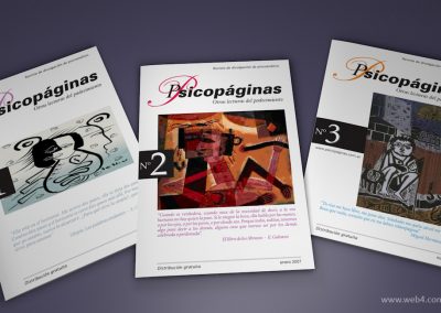 diseño de portadas de revista psicopaginas