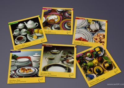 diseño catalogo de productos porcelana tsuji