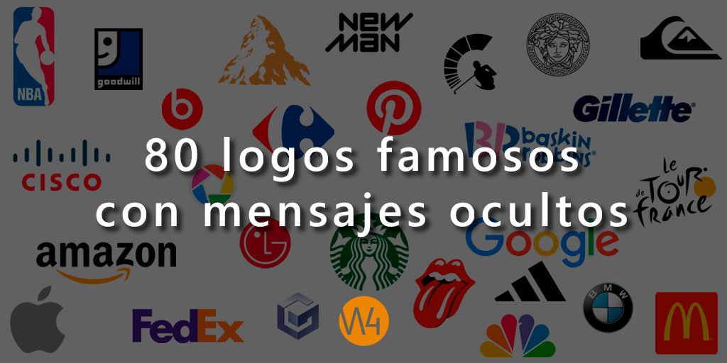 80 logos famosos con mensajes ocultos - Web4 Estudio Creativo de Diseñ