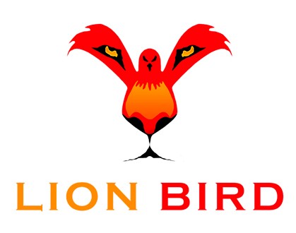 Lion Bird logo lion bird