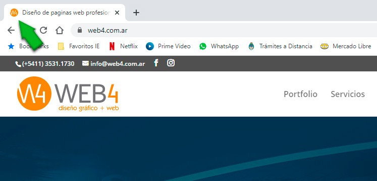favicon-navegador icono responsive
