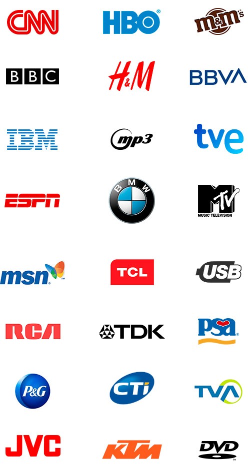 Logos con siglas Logos con siglas