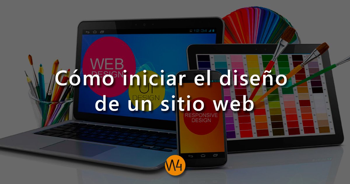 Cómo iniciar el diseño de un sitio web | Web4 Estudio Creativo