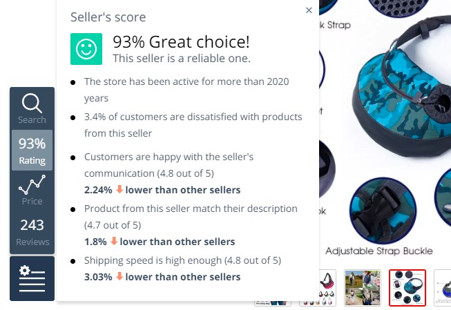 boton rating de productos
