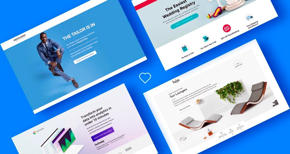 landing page