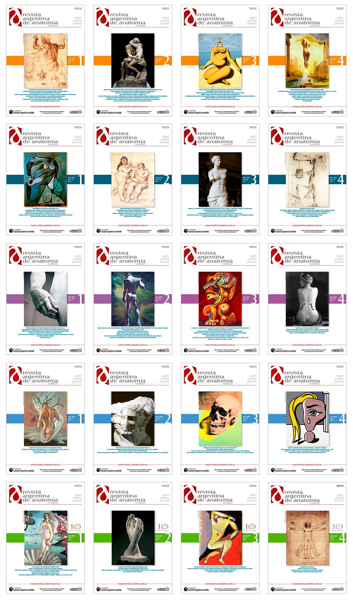Revista Argentina de Anatomia Online new design Revista Argentina de Anatomia Online new design