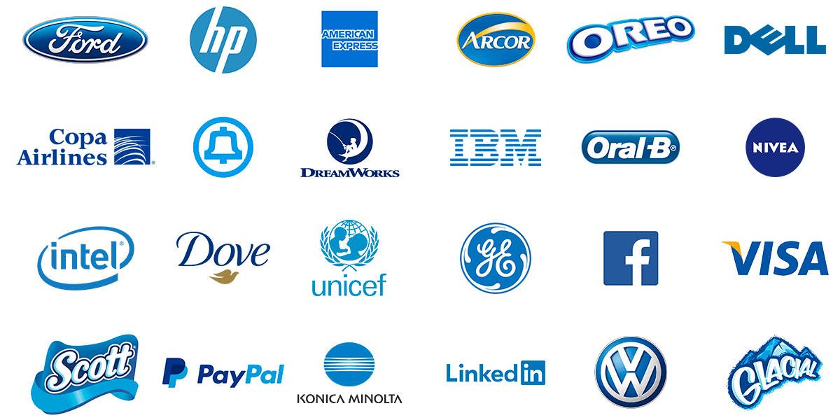 logos azul