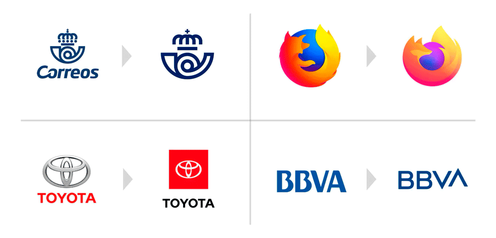 rediseño de marcas