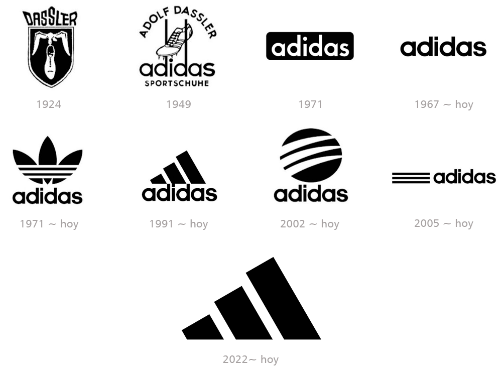 Restyling logo Adidas