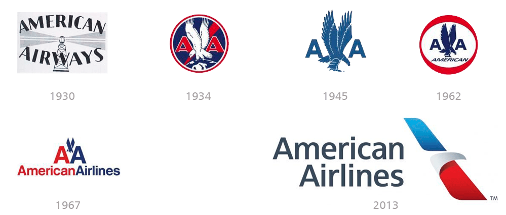 Restyling logo American Airlines