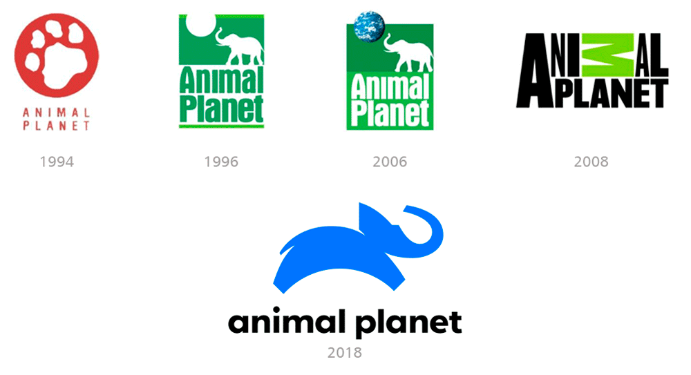 Restyling logo Animal Planet