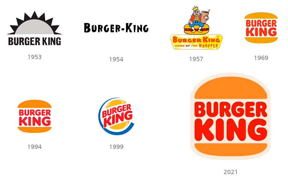 Restyling logo Burger King