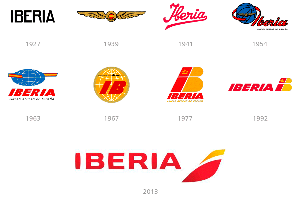 Restyling logo Iberia