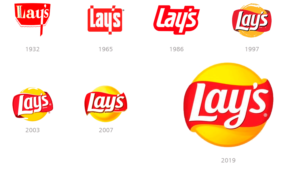 Restyling logo Lay's