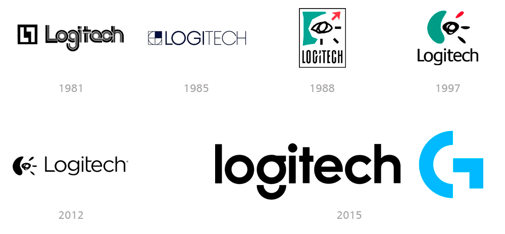 Restyling logo Logitech