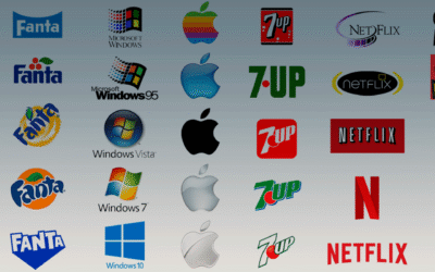 40 marcas famosas que han rediseñado sus logos