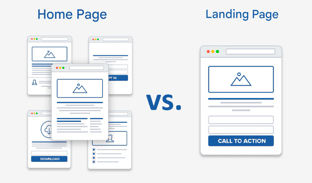 diferencias web landing diferencias web landing