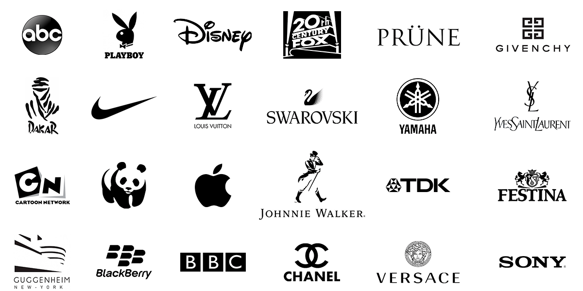 psicologia del color en logos negro psicologia del color en logos negro