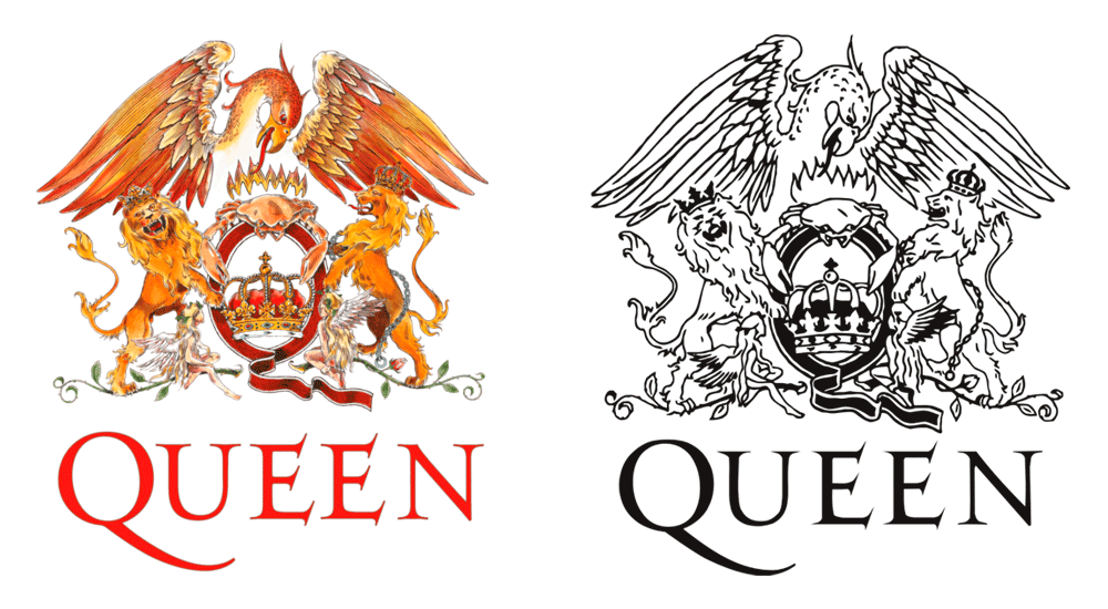 Logo Queen 1975