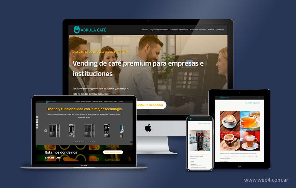 Athina propiedades diseño web para inmobiliarias